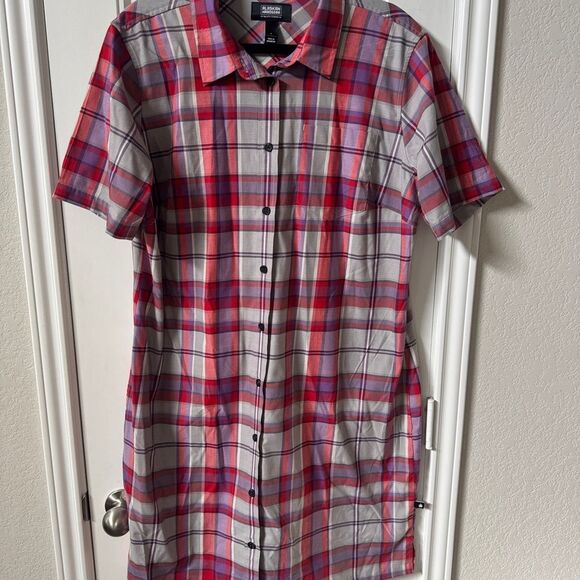 Alaskan Hardgear  and Gray Plaid Shirt dress - Picture 3 of 11